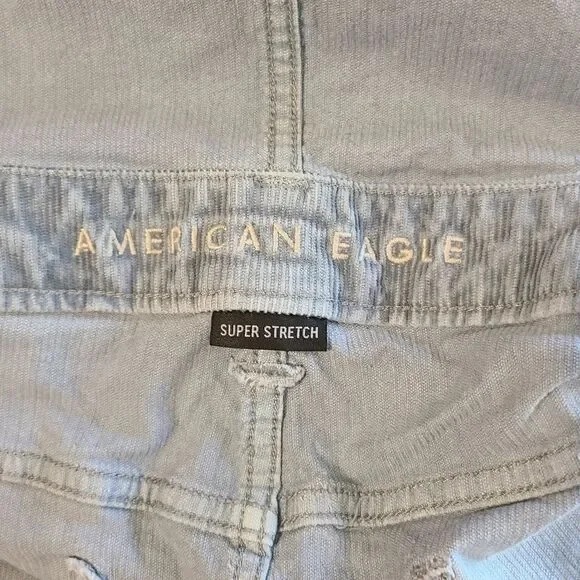 American eagle blue/grey corduroy overall skirt dress - Picture 8 of 8